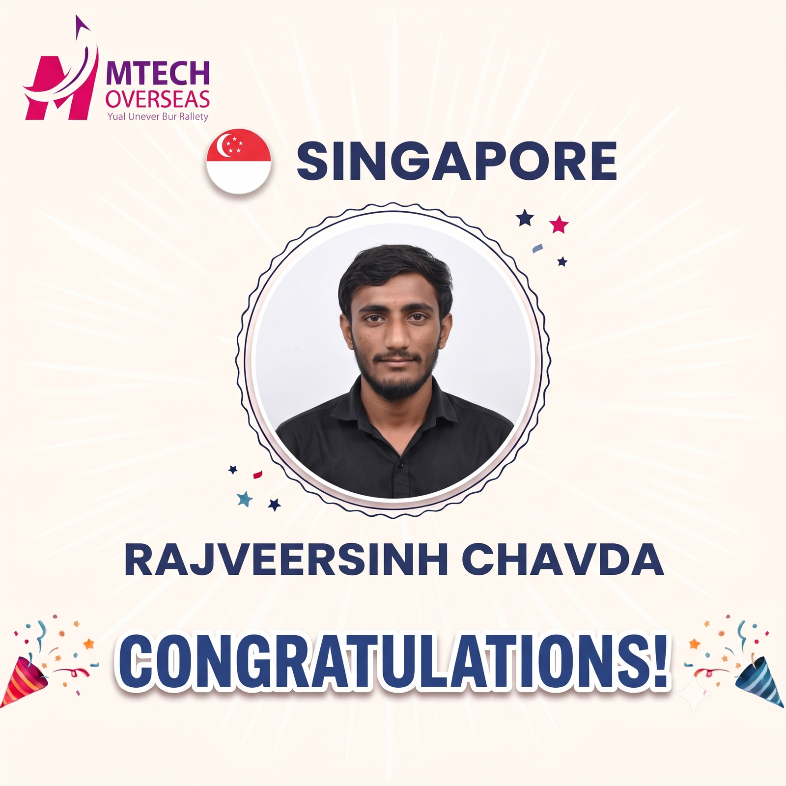 Rajveersinh Chavda success story