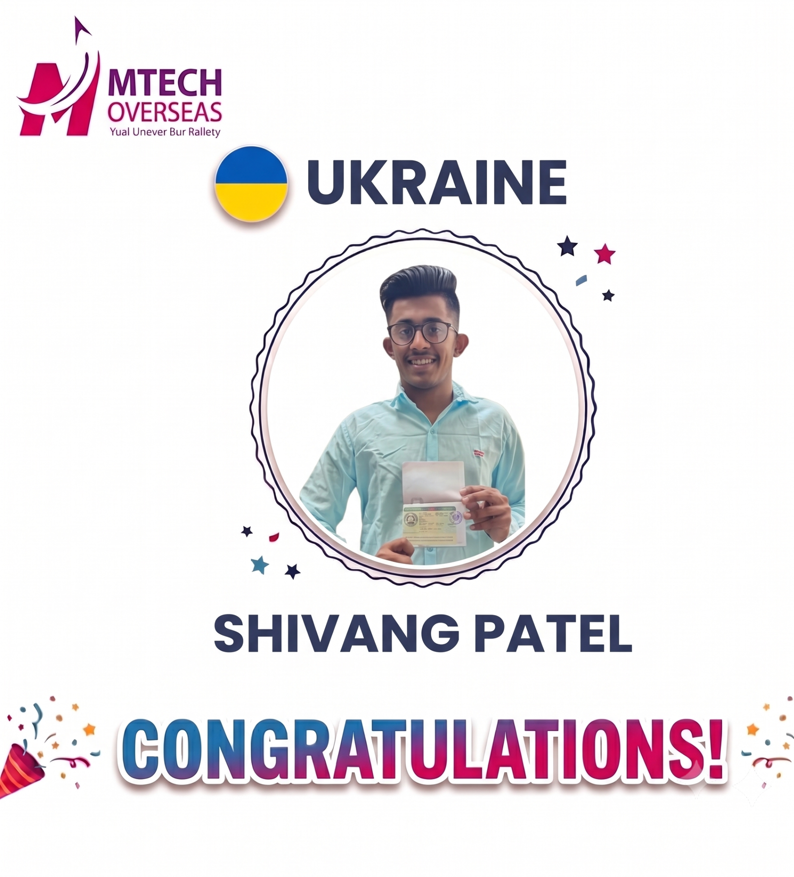 Shivang Patel success story